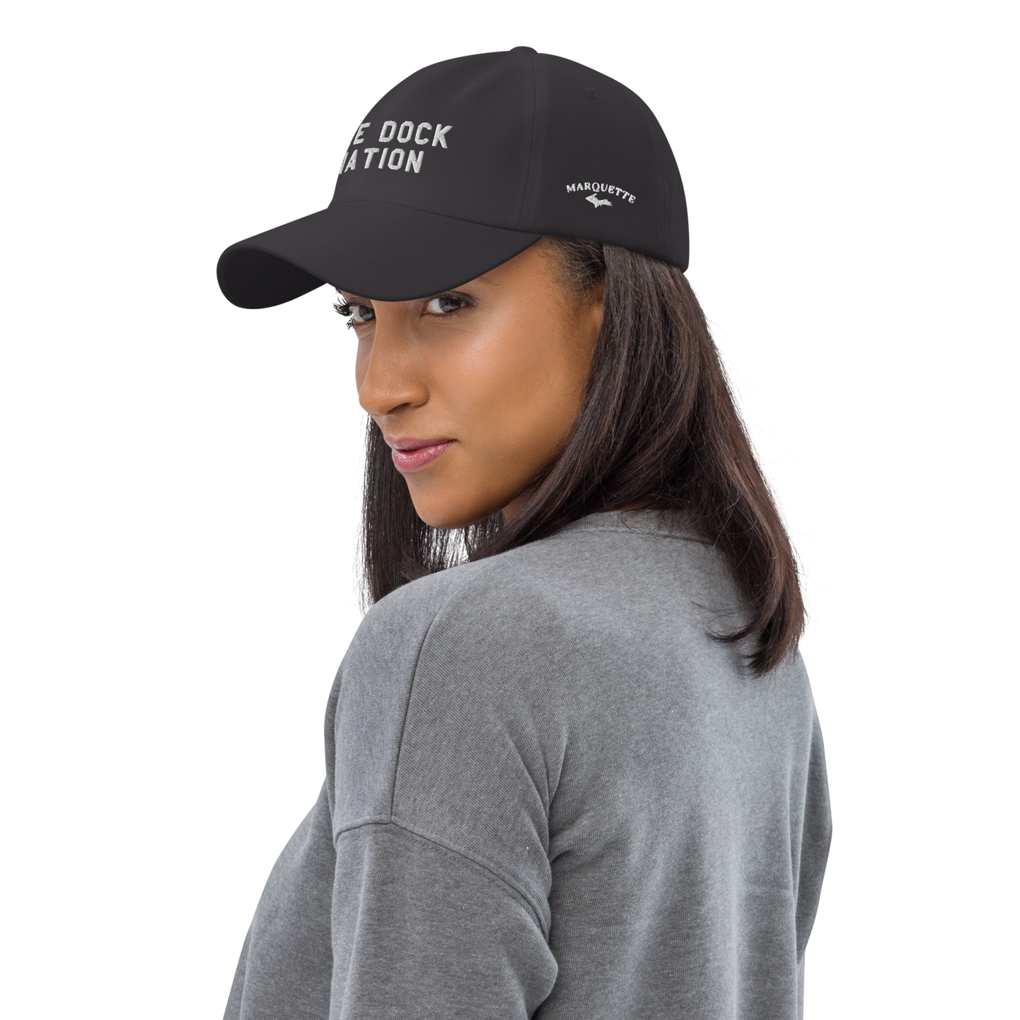 'Ore Dock Nation' Dad Hat (w/ 'Marquette' & UP Outline)