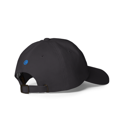 Detroit 'Old French D' Dad Hat (w/ Side Design) | Azure Embroidery