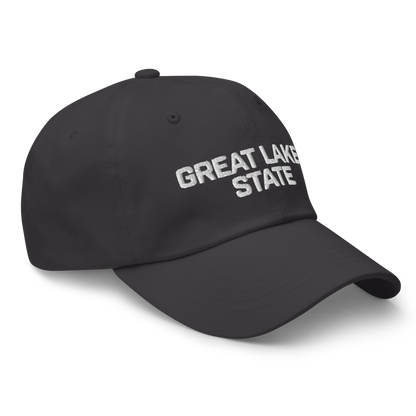 Michigan 'Great Lakes State' Dad Hat (Maritime Font)