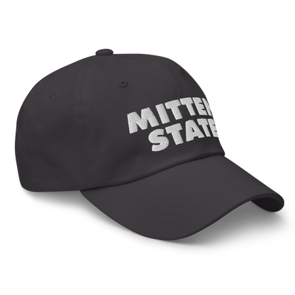 Michigan 'Mitten State' Dad Hat (Geometric Sans Font)