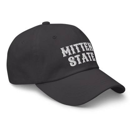 Michigan 'Mitten State' Dad Hat (Western Font)