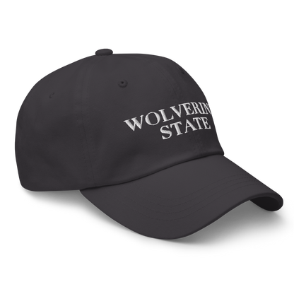 Michigan 'Wolverine State' Dad Hat (Didone Font)