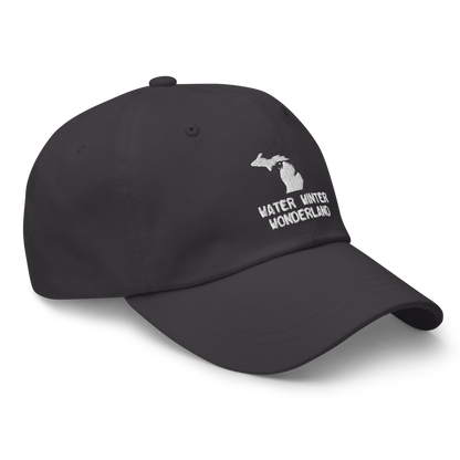 'Water Winter Wonderland' Dad Hat (w/ Michigan Outline)