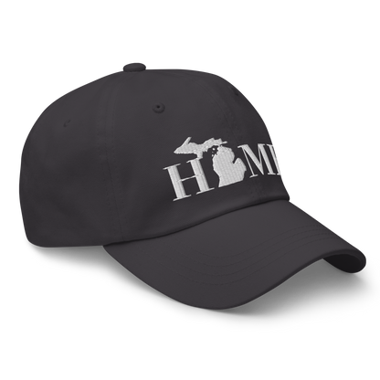 Michigan 'Home' Dad Hat (Didone Font)