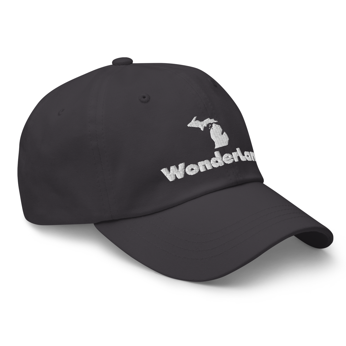 Michigan 'Wonderland' Dad Hat (Geometric Sans Font)