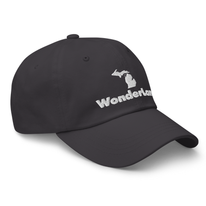 Michigan 'Wonderland' Dad Hat (Geometric Sans Font)