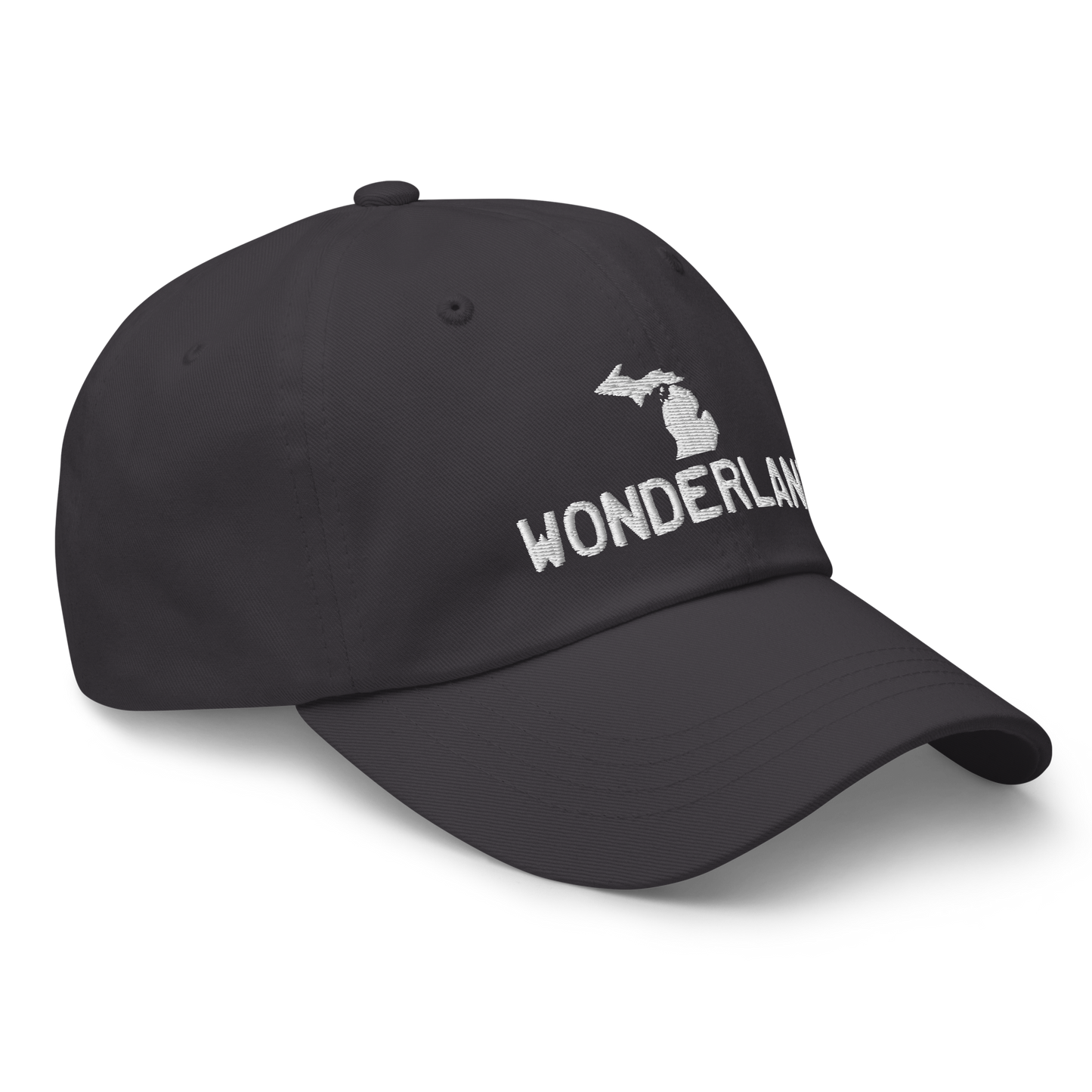 Michigan 'Wonderland' Dad Hat (Licence Plate Font)