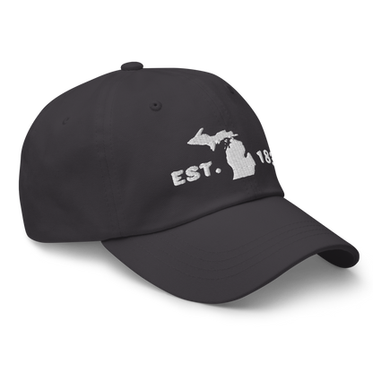 Michigan 'EST 1837' Dad Hat (Brush Font)