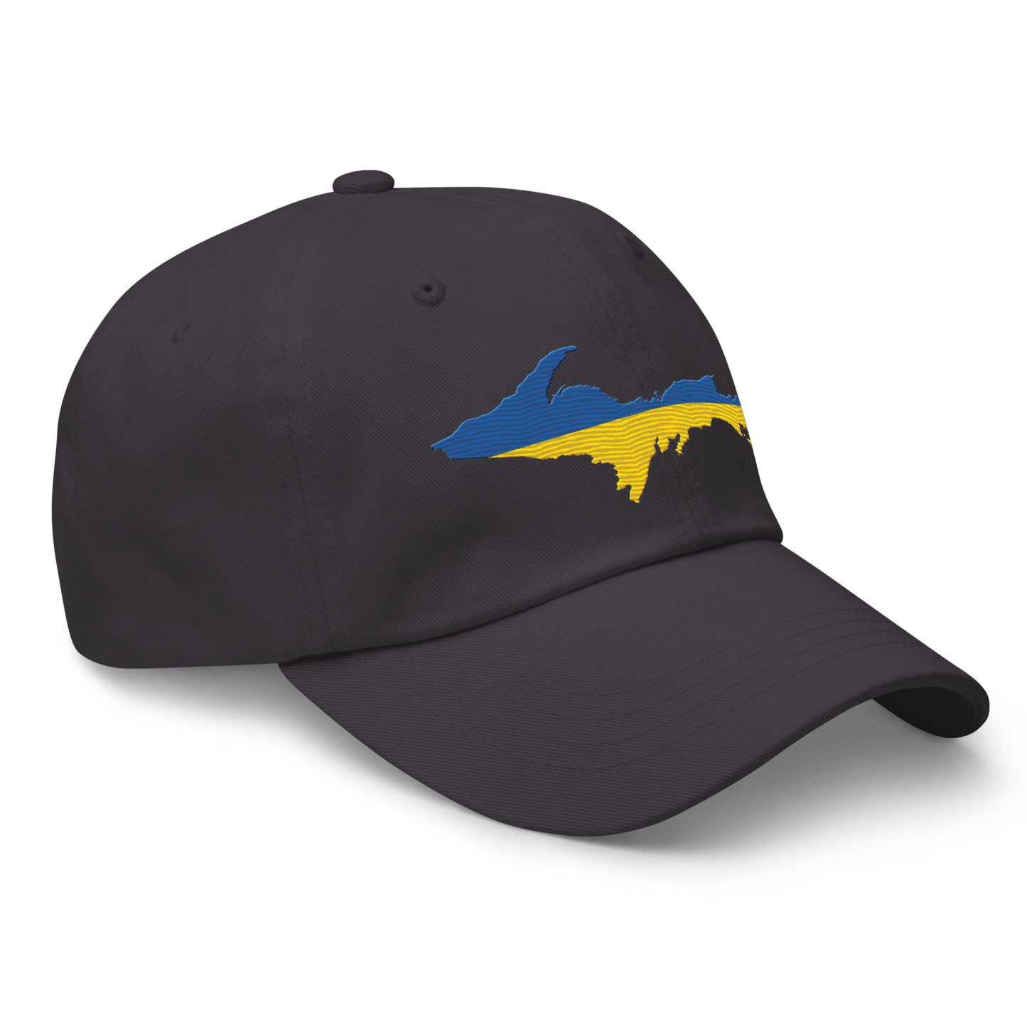 Michigan Upper Peninsula Dad Hat (Ukraine Edition)