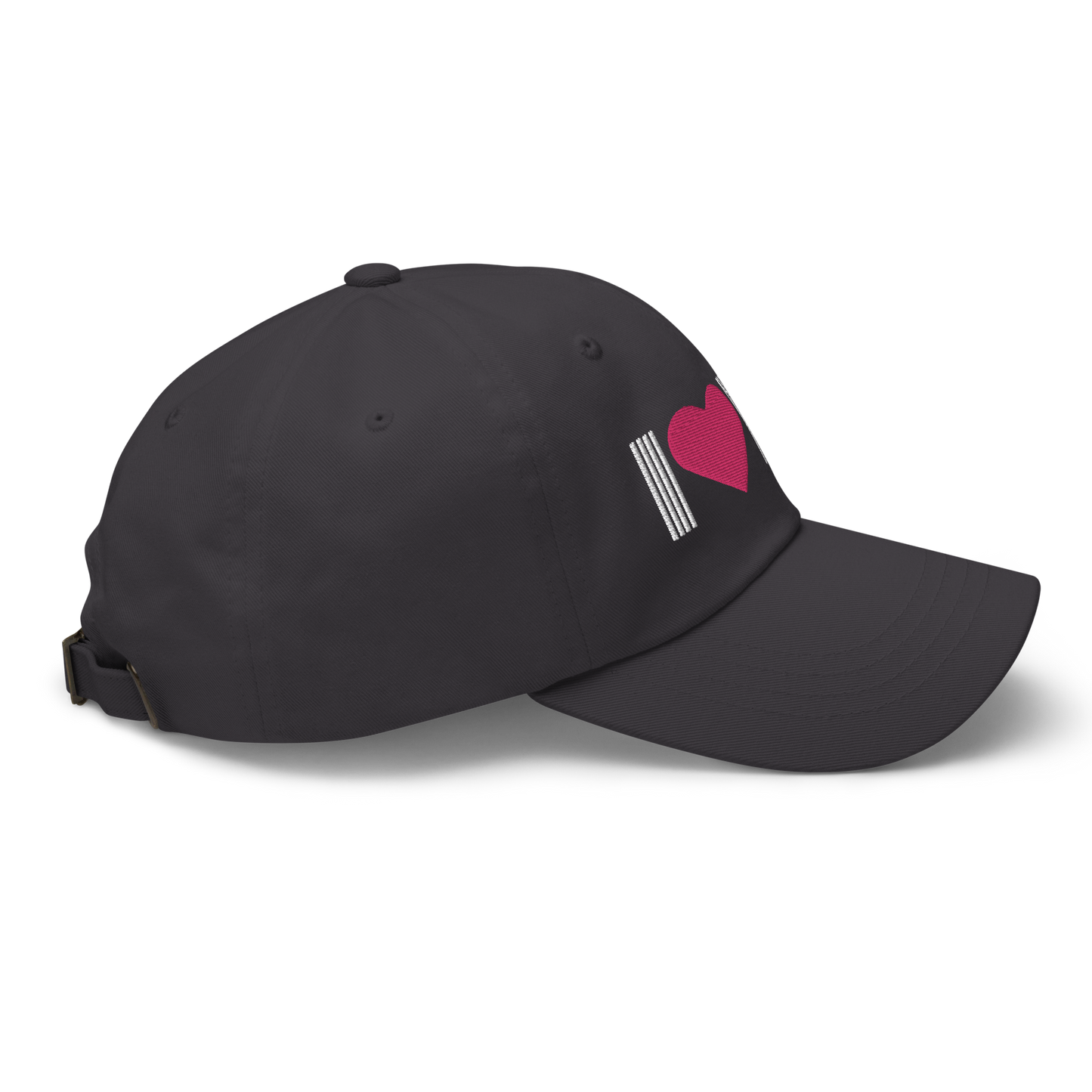 Michigan 'I ❤️ MI' Dad Hat (Metalpress Font)