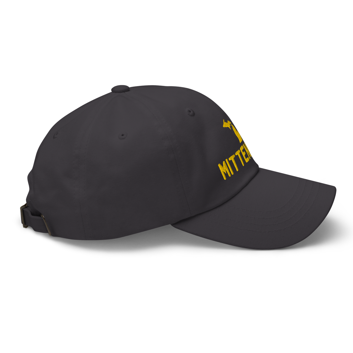 Michigan 'Mittenland' Dad Hat | Gold Embroidery