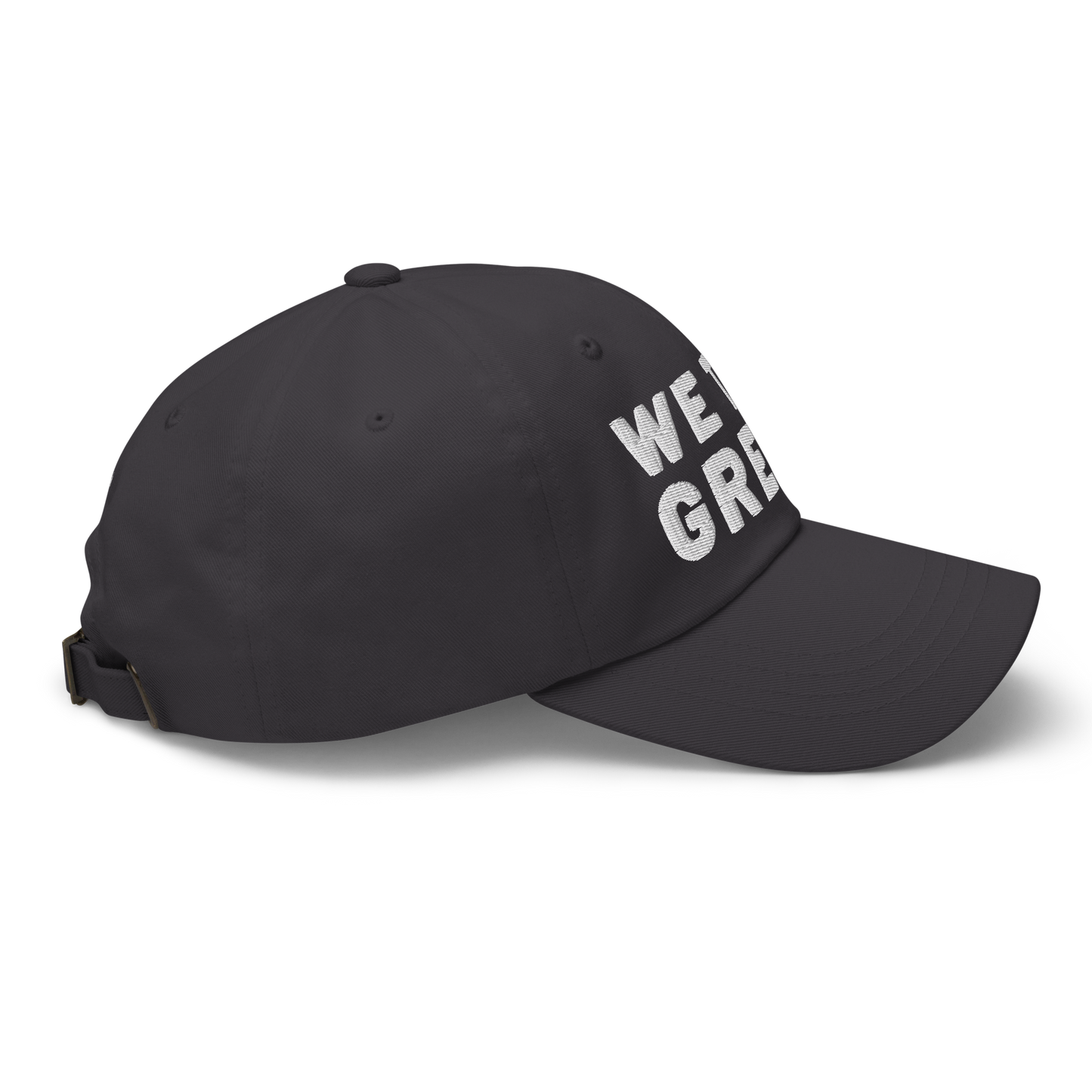 'We The Great' Dad Hat (w/ Great Lakes Side Design)