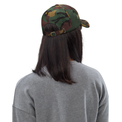 'The State of Michigan' Camouflage Cap (Flying Superhero Parody)