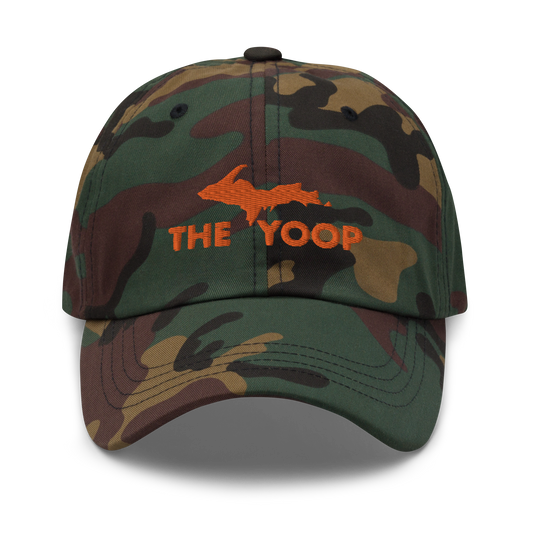 'The Yoop' Camouflage Cap (w/ UP Outline)