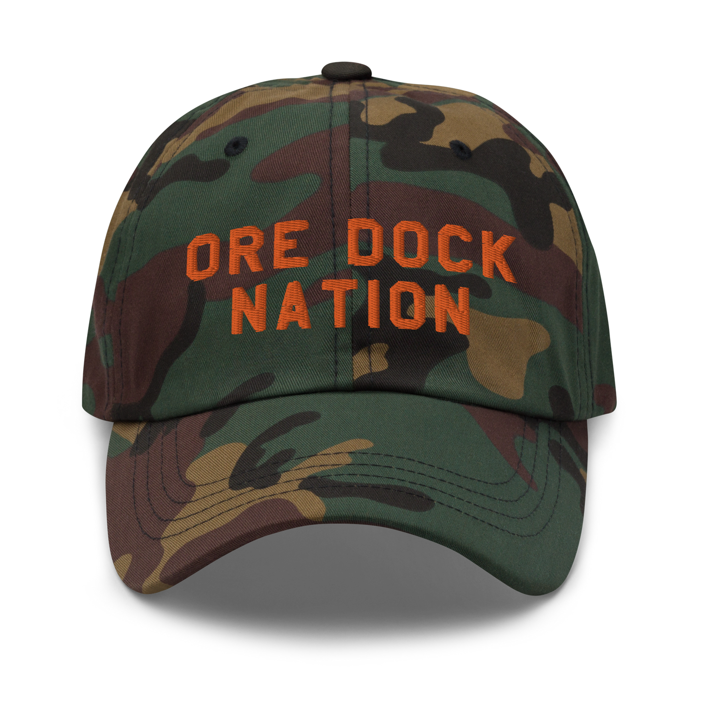 Marquette 'Ore Dock Nation' Camouflage Cap