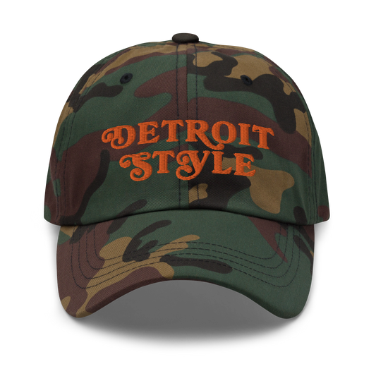 'Detroit Style' Camouflage Cap