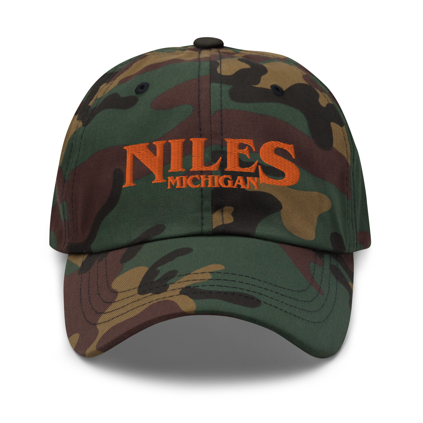 'Niles Michigan' Camouflage Cap (1980s Drama Parody)