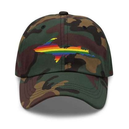 Michigan Upper Peninsula Camouflage Cap (Pride Edition)