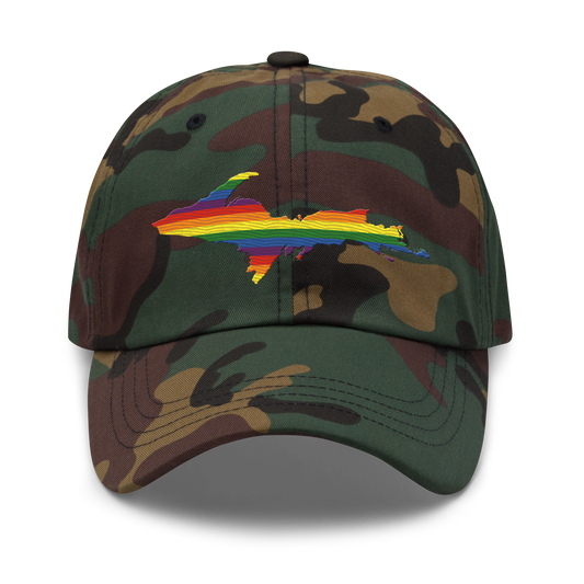 Michigan Upper Peninsula Camouflage Cap (Pride Edition)