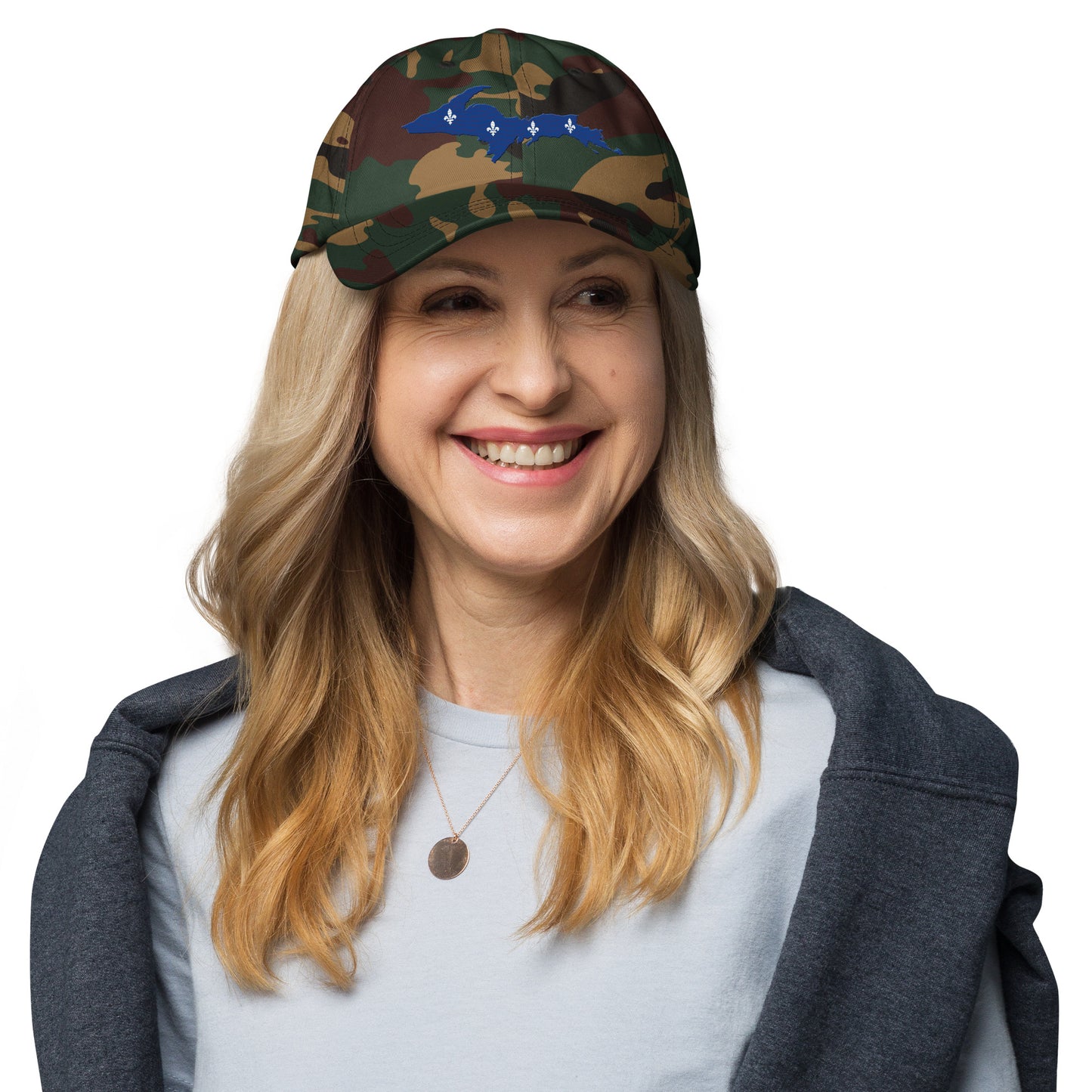 Michigan Upper Peninsula Camouflage Cap (French-Canadian Edition)