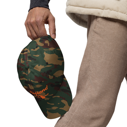 'Holland EST 1847' Camouflage Cap (Script Font)