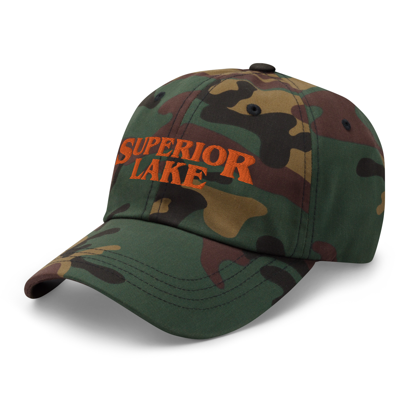 'Lake Superior' Camouflage Cap (1980s Teen Drama Parody)