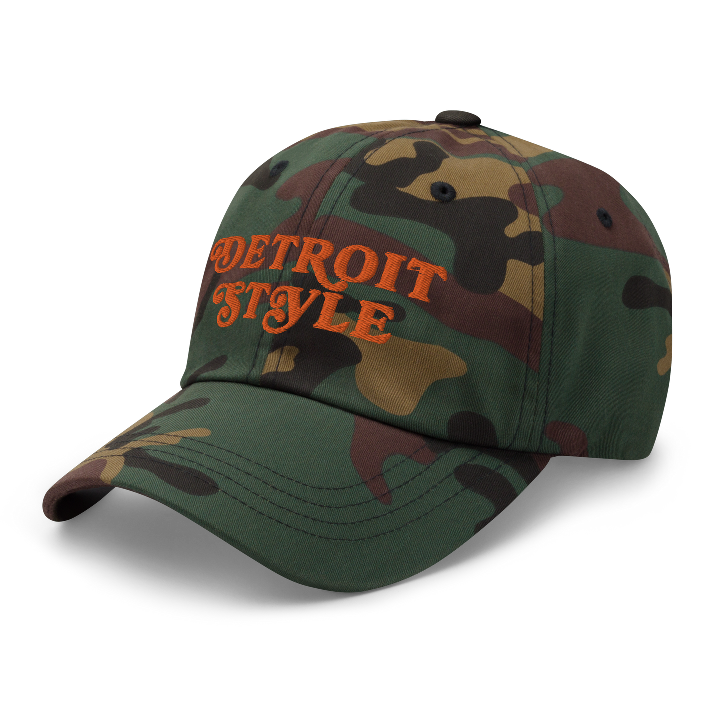 'Detroit Style' Camouflage Cap