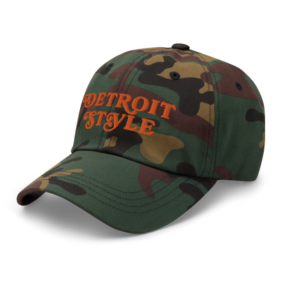 'Detroit Style' Camouflage Cap