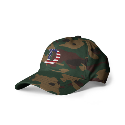 Detroit 'Old French D' Camouflage Cap (Patriot Edition)