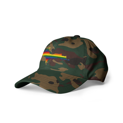 Michigan Upper Peninsula Camouflage Cap (Pride Edition)