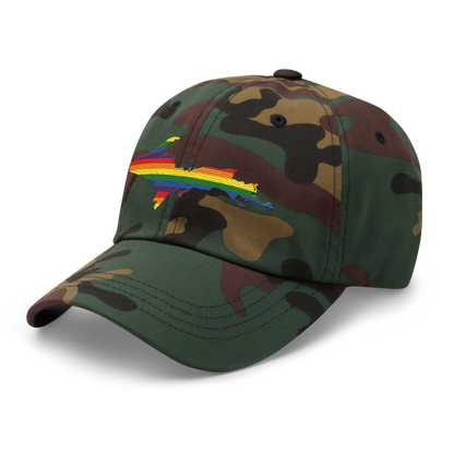 Michigan Upper Peninsula Camouflage Cap (Pride Edition)