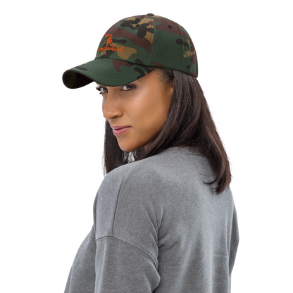 Michigan 'Wonderland' Camouflage Cap (Script Font)