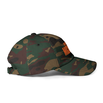 'The State of Michigan' Camouflage Cap (Flying Superhero Parody)