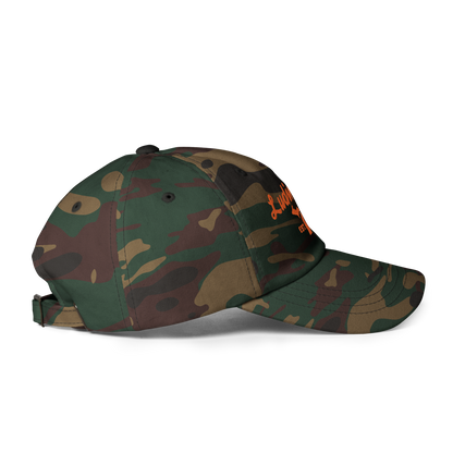 'Ludington EST. 1873' Camouflage Cap (Script Font)