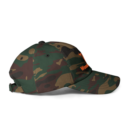 Michigan 'Wonderland' Camouflage Cap (Geometric Sans Font)