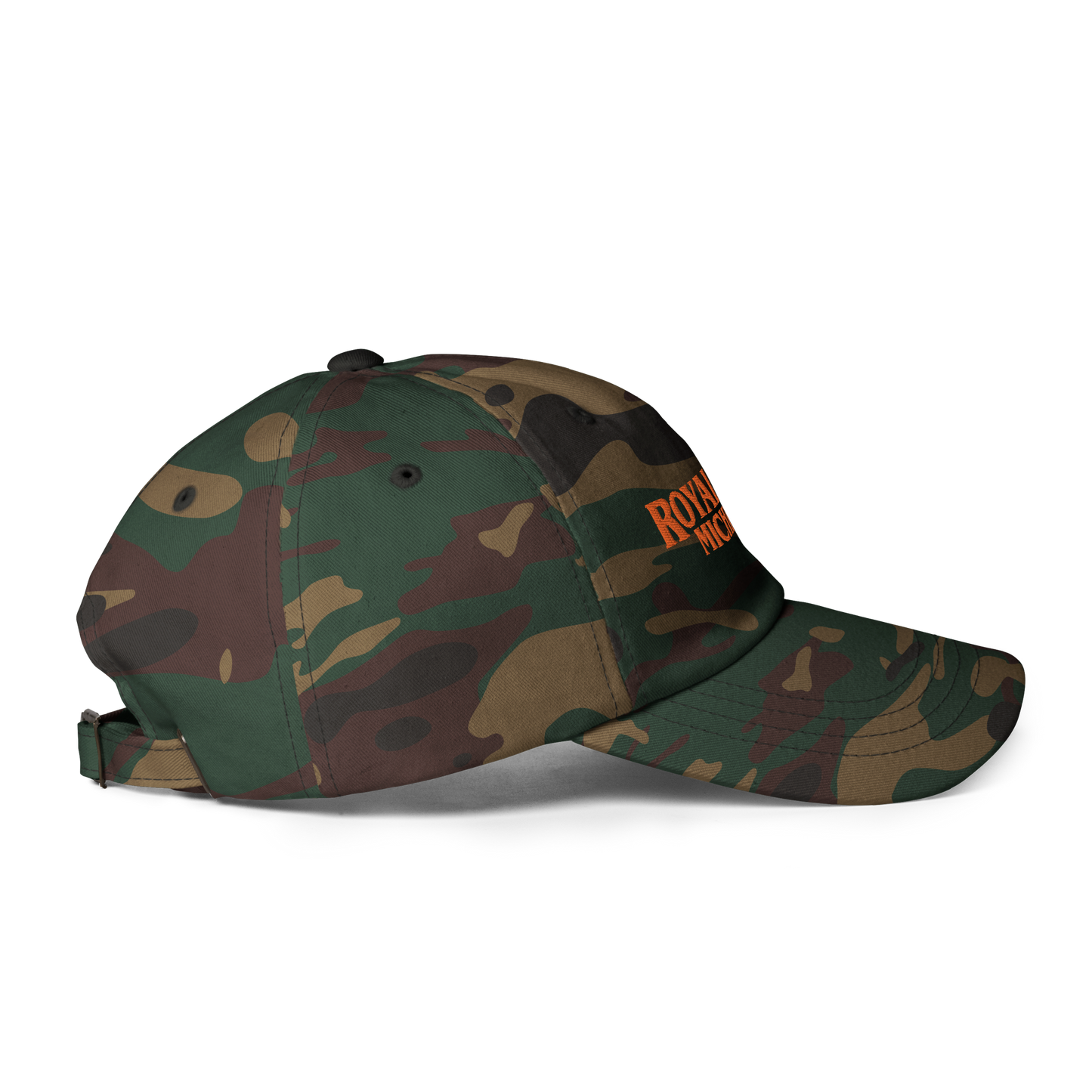 'Royal Oak Michigan' Camouflage Cap (1980s Drama Parody)