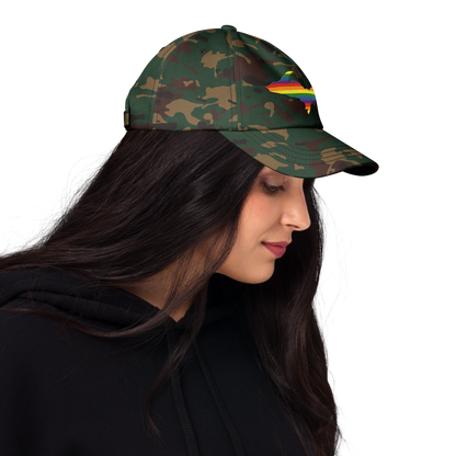 Michigan Upper Peninsula Camouflage Cap (Pride Edition)