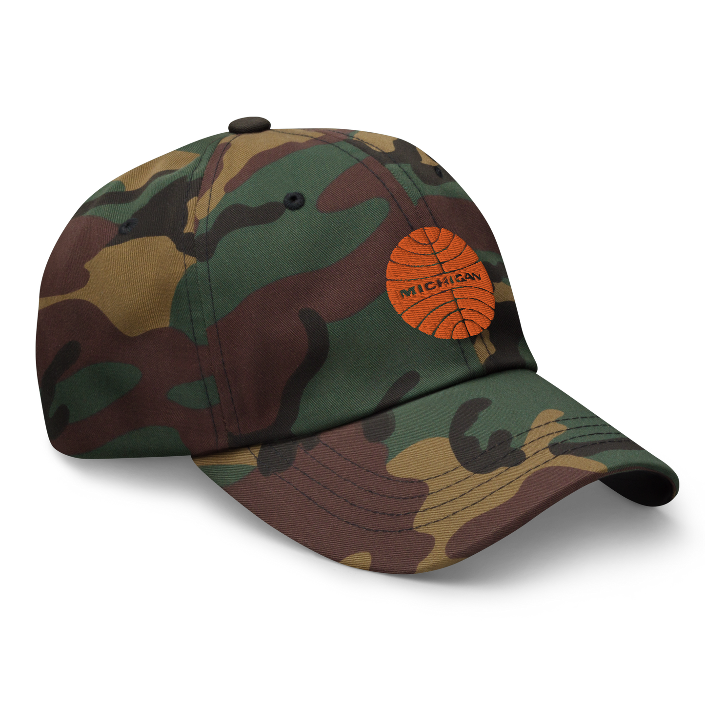 'Michigan' Camouflage Cap (Vintage Airline Parody)