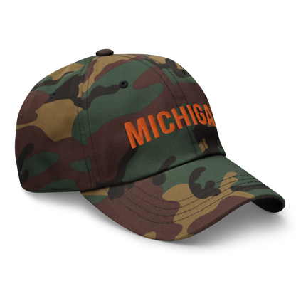 'Michigan' Camouflage Cap (Streaming Video Parody)