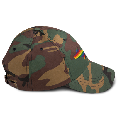 Michigan Upper Peninsula Camouflage Cap (Pride Edition)