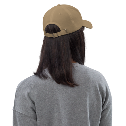 'Michigan EST 1837' Dad Hat (Geometric Sans Font)