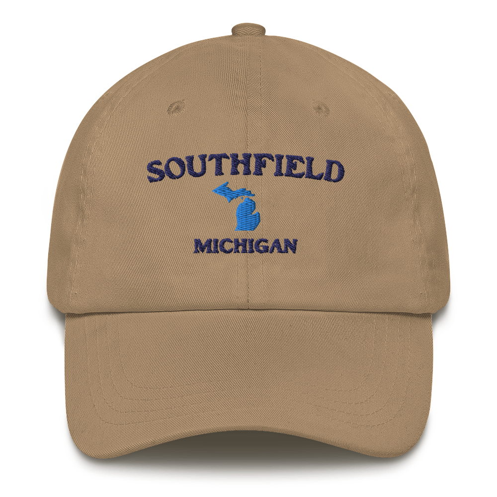 'Southfield Michigan' Dad Hat (w/ Michigan Outline)