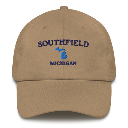 'Southfield Michigan' Dad Hat (w/ Michigan Outline)