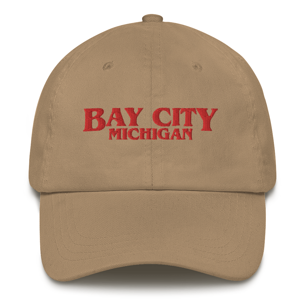 'Bay City Michigan' Dad Hat (1980s Drama Parody)