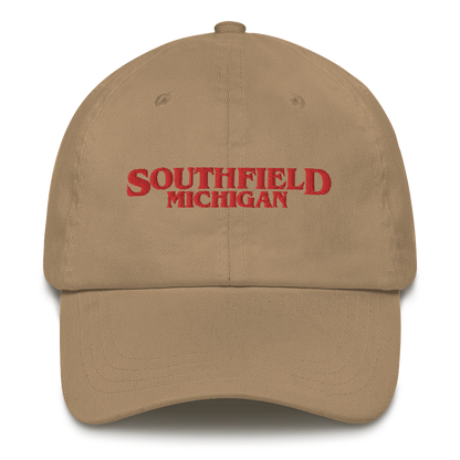 'Southfield Michigan' Dad Hat (1980s Drama Parody)