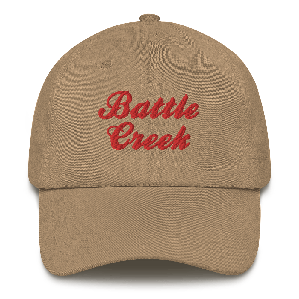 'Battle Creek' Dad Hat (Cereal Conglomerate Parody)