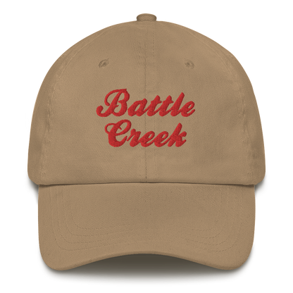 'Battle Creek' Dad Hat (Cereal Conglomerate Parody)