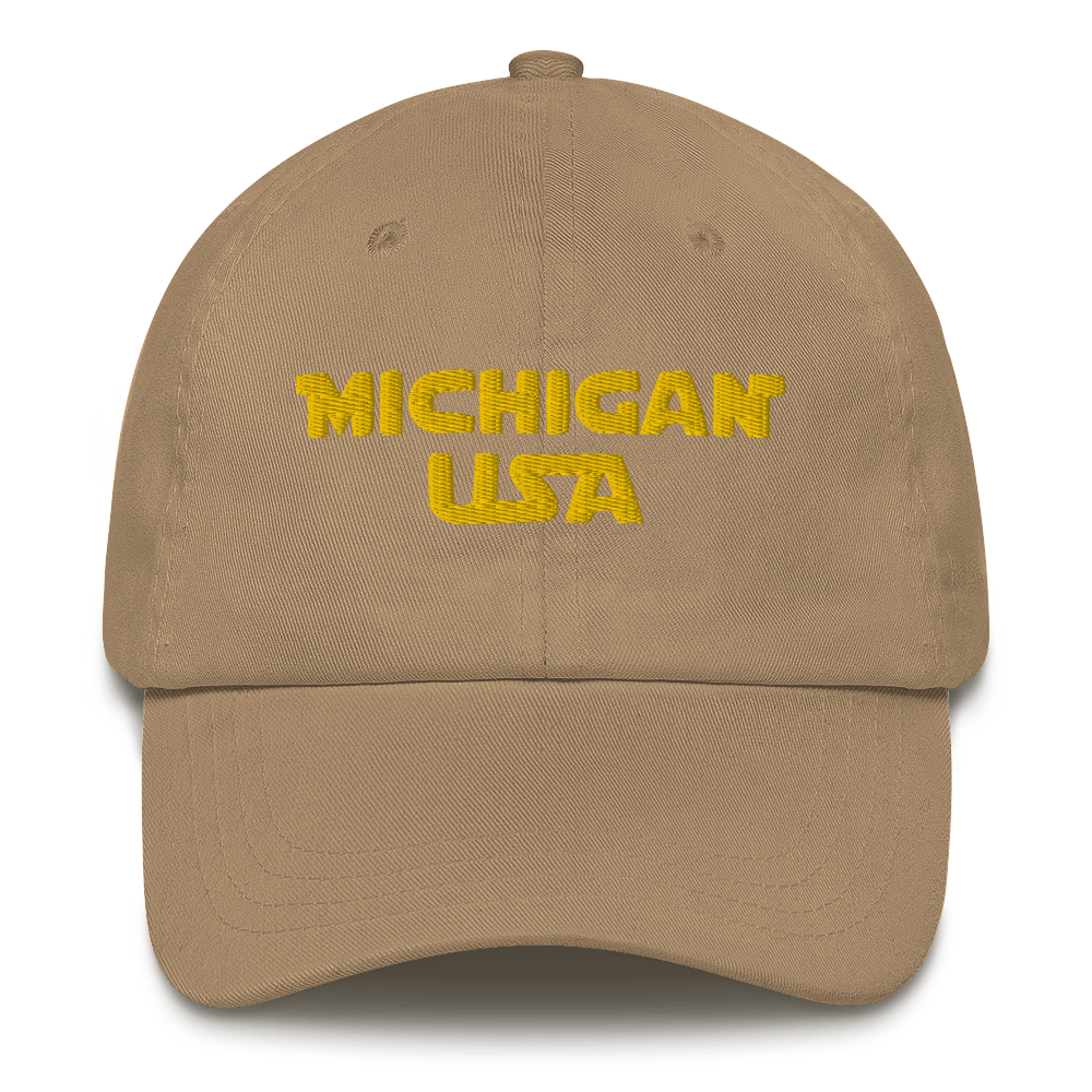 'Michigan USA' Dad Hat (Epic Sci-Fi Parody)