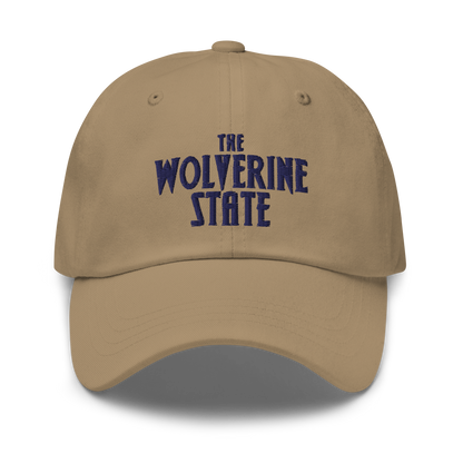 'The Wolverine State' Dad Hat (Vicious Mustelid Font)