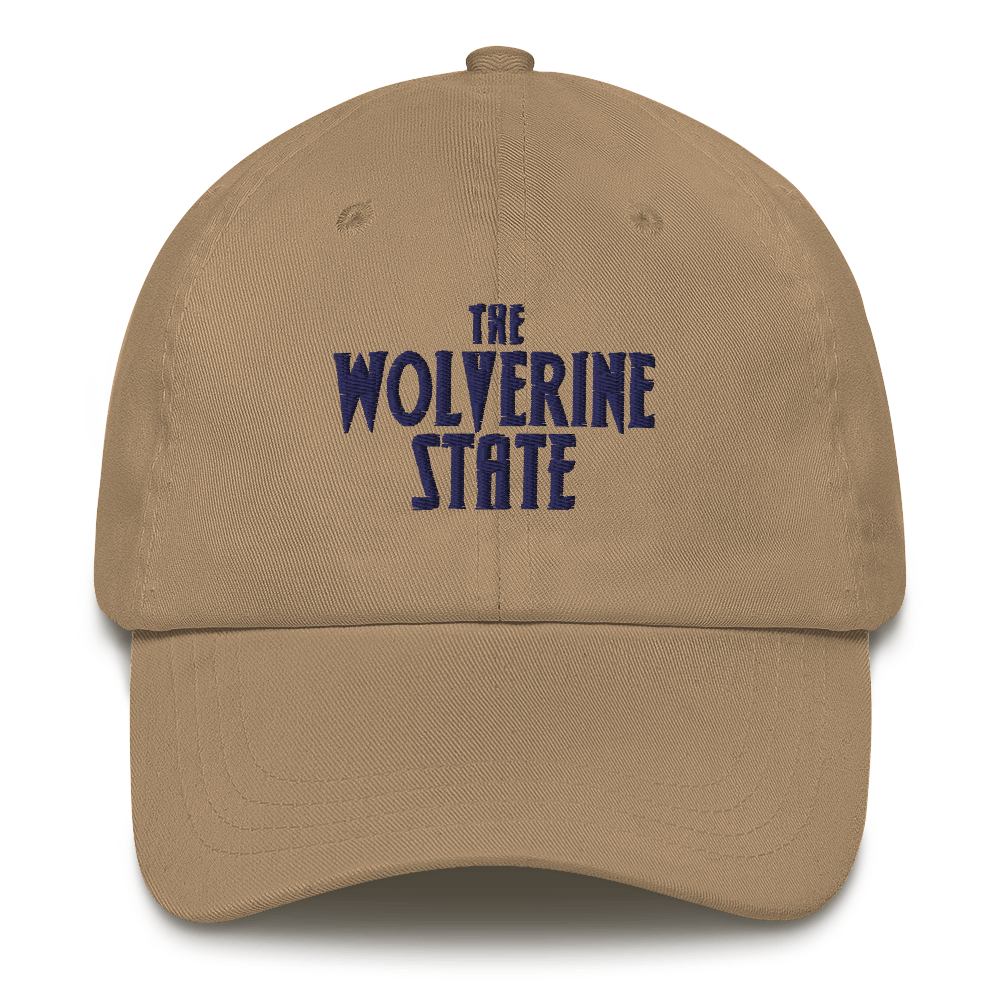 'The Wolverine State' Dad Hat (Vicious Mustelid Font)